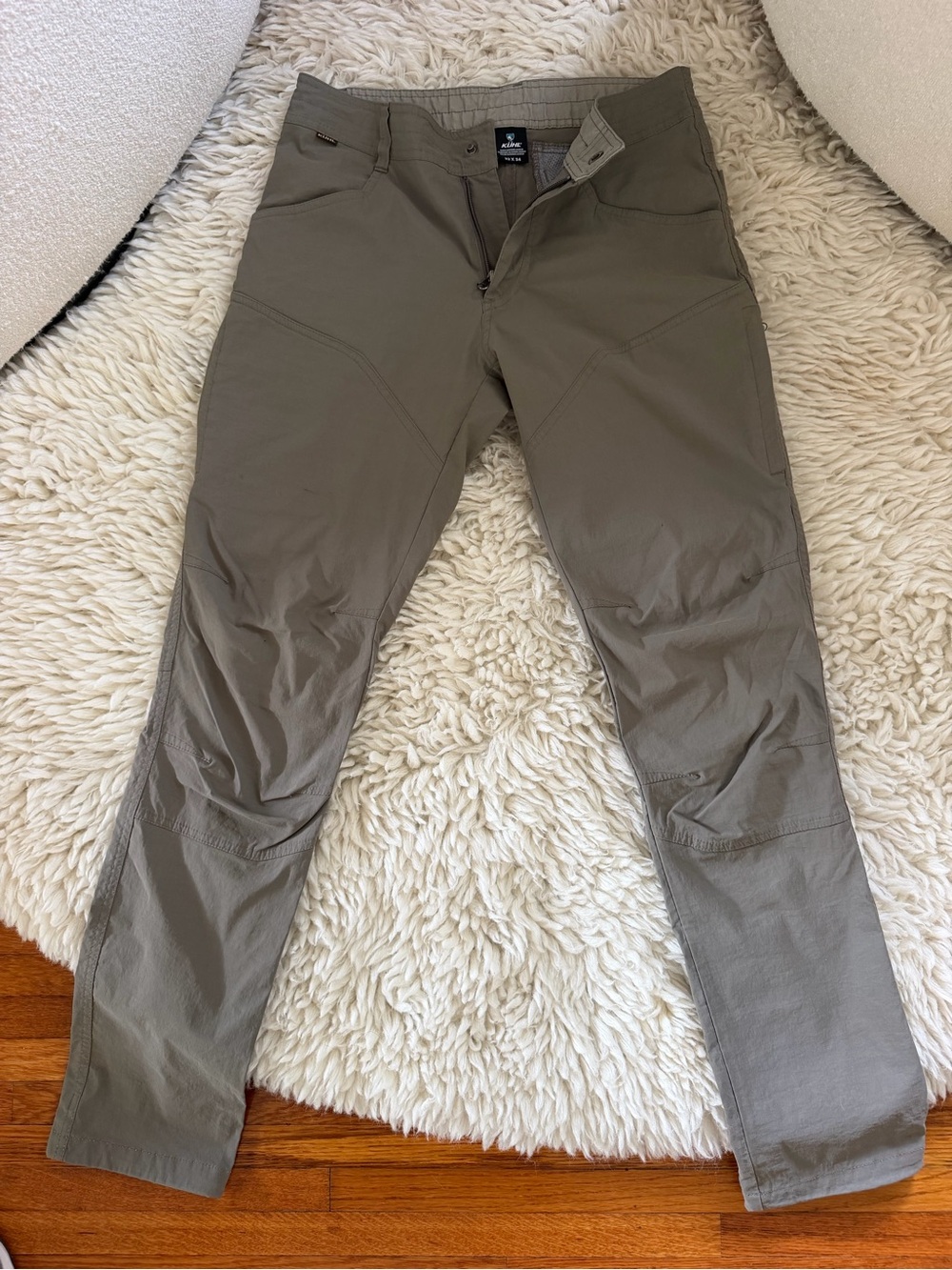 Kuhl Renegade Rock softshell slim fit technical Pants-32x34-military green